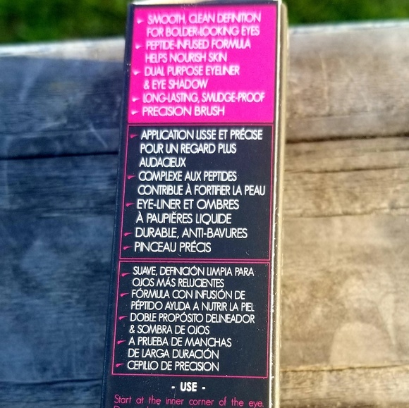 LASHEM Colour Strokes Liquid Eyeliner Black Pearl - Picture 5 of 8